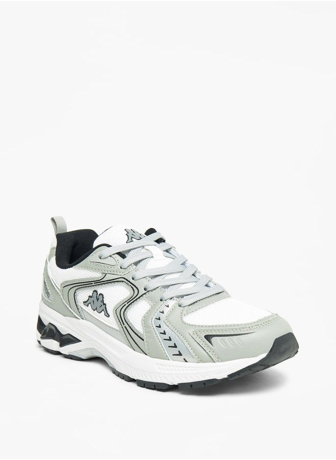 Kappa - Women's Panelled Walking Shoes with Lace-Up Closure - Image 1