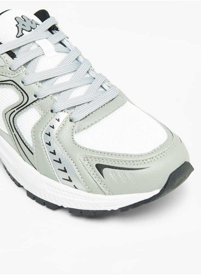 Kappa - Women's Panelled Walking Shoes with Lace-Up Closure - Image 1