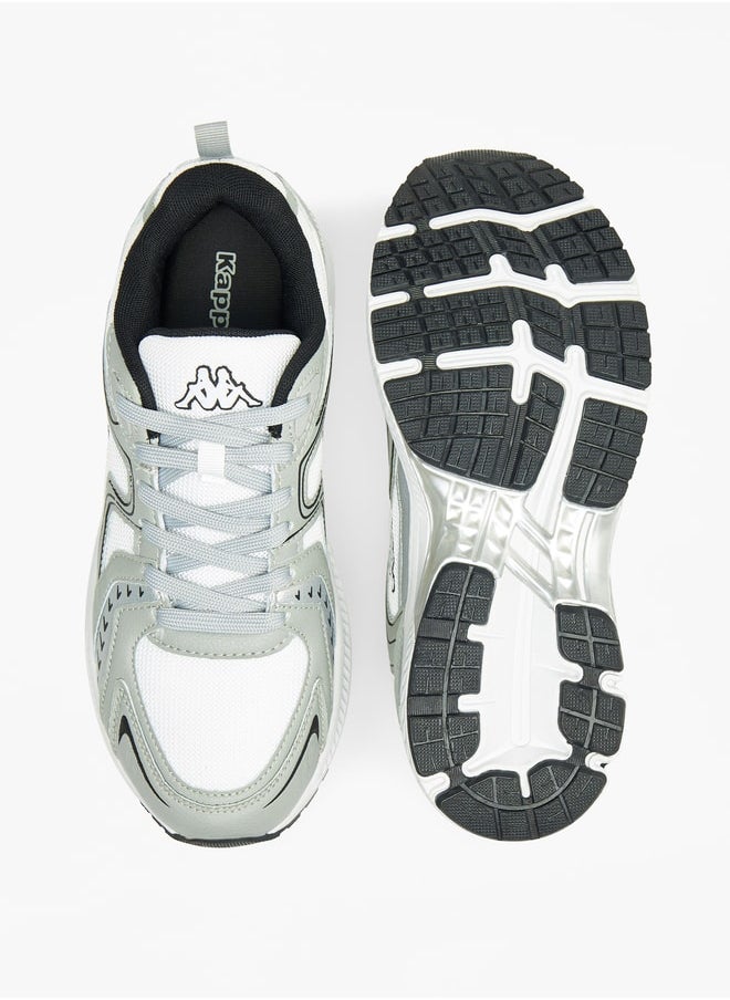 Kappa - Women's Panelled Walking Shoes with Lace-Up Closure - Image 1