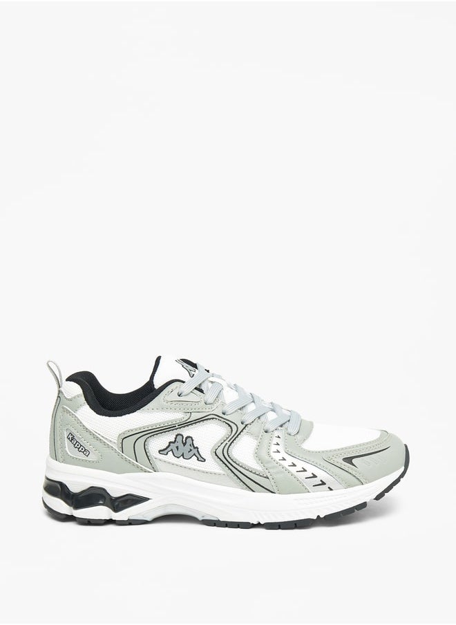 Kappa - Women's Panelled Walking Shoes with Lace-Up Closure - Image 1