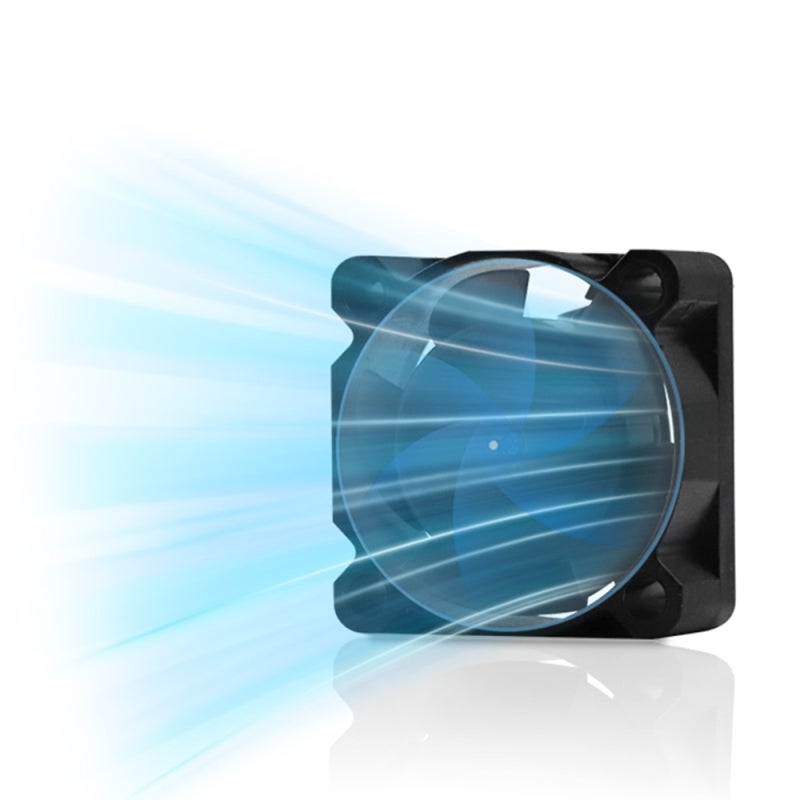 Mini Fan: 2510 Double Ball Bearing Fan - 5V 0.4A 15000±10% RPM ZX1.25-4P Terminal, Easy Installation High-Efficiency Heat Dissipation for Bambu P1P, Bambu X1 3D Printers - Image 3