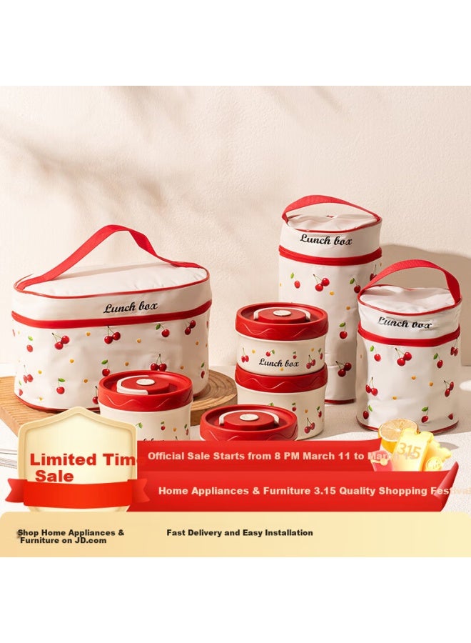 Treejack 316l Stainless Steel Insulated Lunch Box Microwaveable Bento Box For Office Workers And Students Thermal Food Container - Image 1