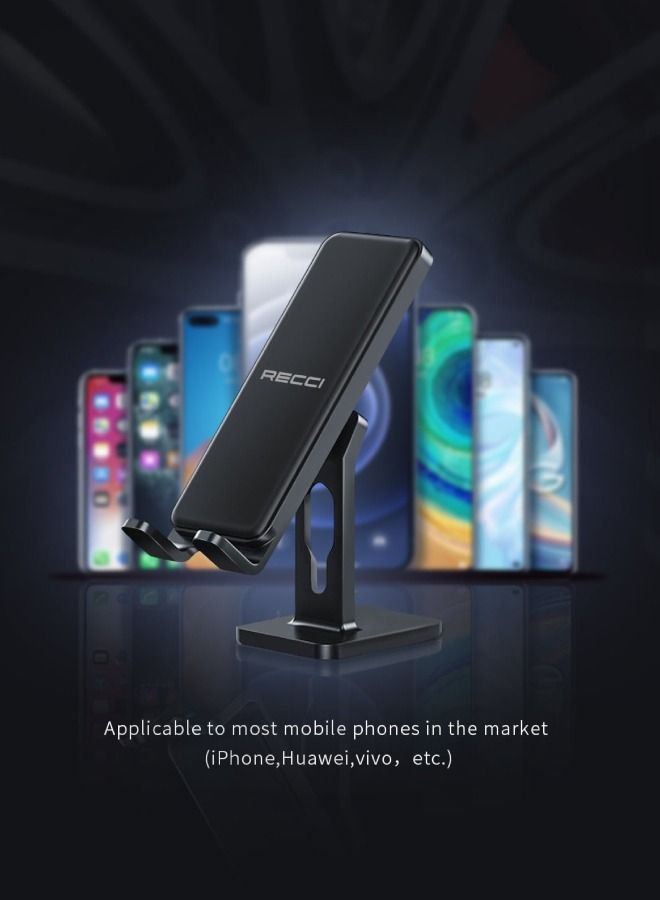 ريتشي حامل مغناطيسي أفقي للسيارة من ريتشي RHO-C17 | دوران 360 درجة | مغناطيس قوي | تثبيت آمن على لوحة القيادة للهواتف الذكية - Image 4