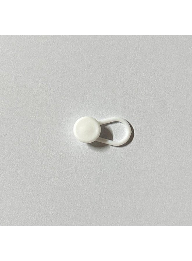 15mm/18mm Pants Extender Buttons Flexible Waist Extenders for Black Jeans Pants  Pregnancy Trousers Skirt Lengthen Button  - Image 2