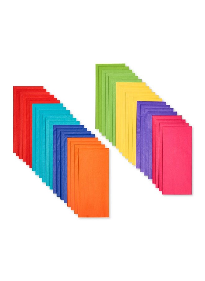 American Greetings American Greetings 40 Sheet 20 in. x 20 in. Bold Colored Tissue Paper for Graduation, Birthdays and All Occasions  - Image 2