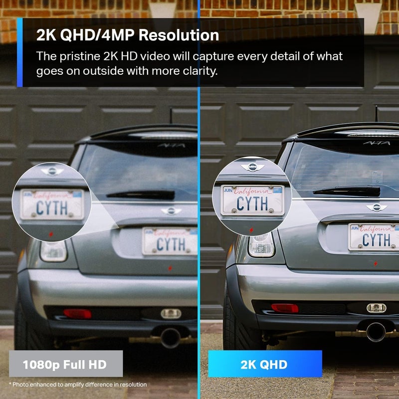 tapo كاميرا واي فاي الخارجية Tapo TP-Link ColorPro | توصيل | وضوح نهاري في الليل | 2K QHD | كشف الأشخاص/الحيوانات الأليفة/المركبات | تخزين محلي/سحابي | 127° زاوية رؤية | صفارة إنذار مدمجة C325WB - Image 2