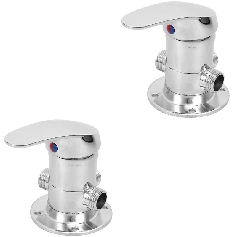 Chrome Plated Temperature Control Shower Mixer Valve 2 Pack Easy Installation - Image 2