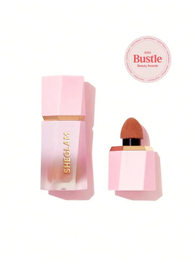 SHEGLAM Color Bloom Liquid Blush Matte Finish-Birthday Suit