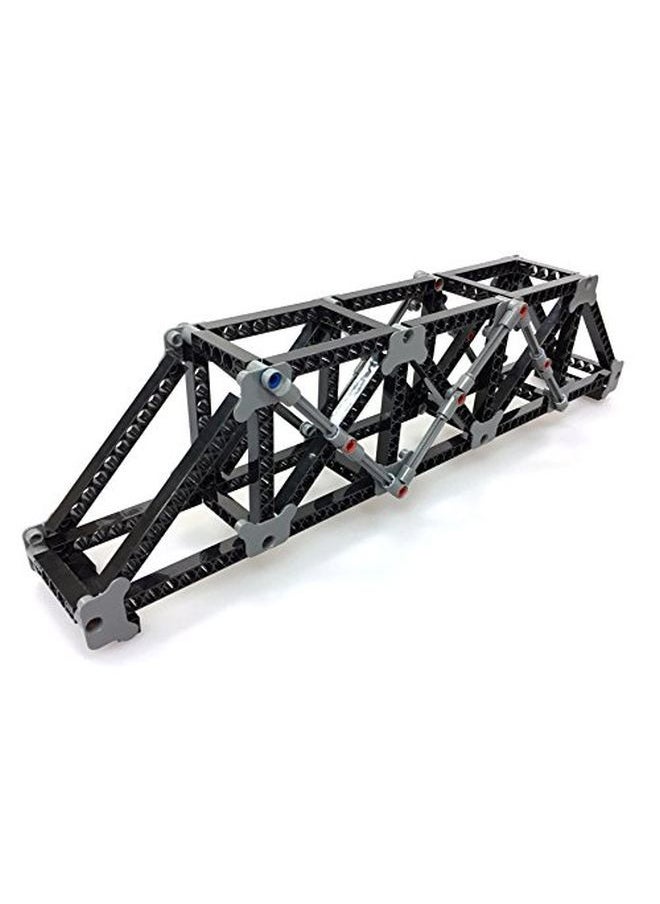 Thames & Kosmos - Structural Engineering Bridges & Skyscrapers ; Science & Engineering Kit ; Build 20 Models ; Learn About Force Load Compression Tension ; Parents' Choice Gold Award Winner Blue - Image 1
