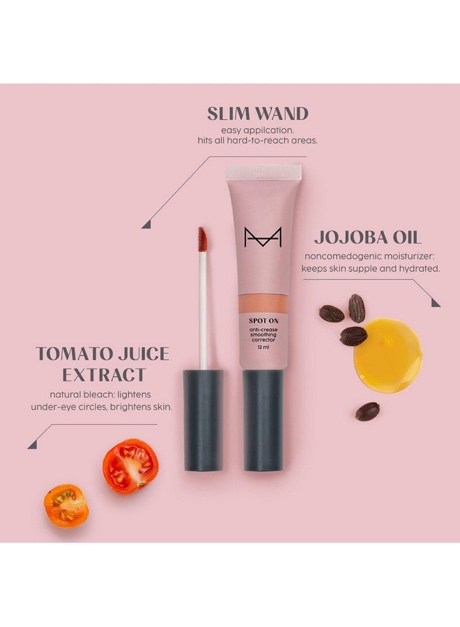 HOUSE OF MAKEUP Orange Colour Corrector For Face Makeup|Crease-Free|Hydrating Pro Concealer/Colour Corrector For Dark Circles|Eye Underside & Inside Concealer|All Skin Type|12 Ml, Full, Matte, Cream - Image 5