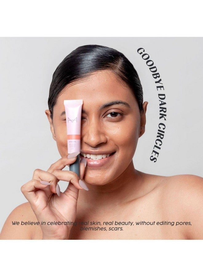 HOUSE OF MAKEUP Orange Colour Corrector For Face Makeup|Crease-Free|Hydrating Pro Concealer/Colour Corrector For Dark Circles|Eye Underside & Inside Concealer|All Skin Type|12 Ml, Full, Matte, Cream - Image 4
