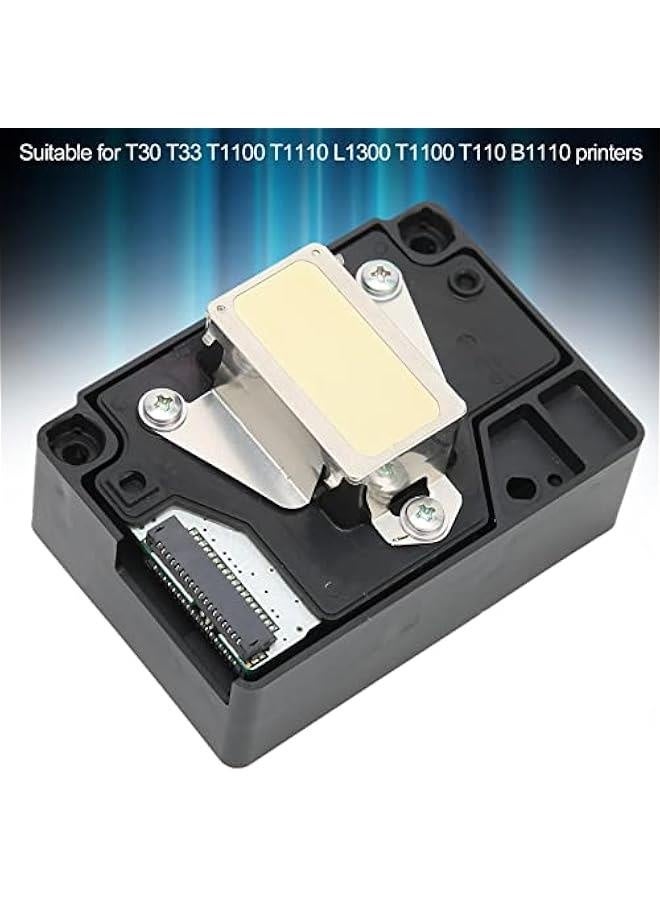 طباعة رأس الطابعة، استبدال رأس الطابعة لطرازات إبسون T30، T33، T1100، T1110، L1300 T1100، T110، B1110، هيكل مدمج مقاوم للاهتراء لطباعة واضحة، ملحقات الطابعة - Image 3
