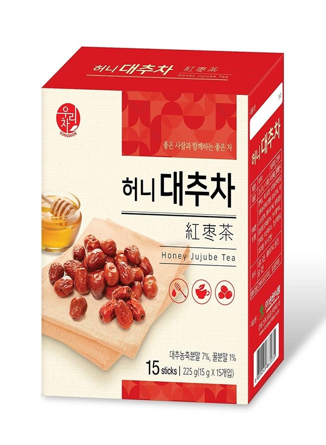 ZEESOON Songwon Honey Jujube Tea 225g 15 Sticks Bags - Image 3