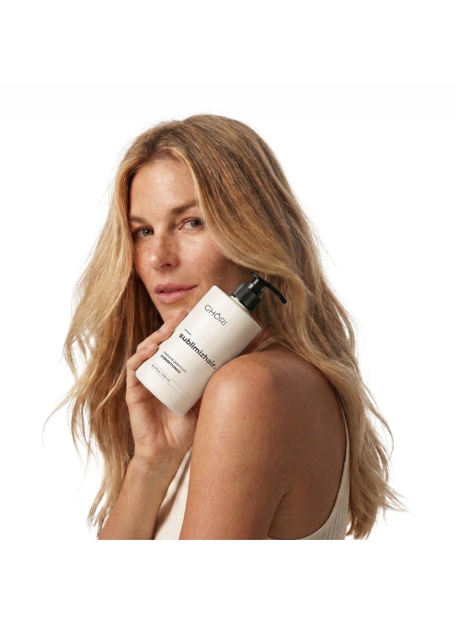 GHORI Sublimizhair Herbal Premium Conditioner for Silky Smooth Hair | Detangles, Strengthens Damaged Strands | Deep Hydration & Frizz Control, Nourishing Conditioner | Sulphate-Free, 300ml - Image 2