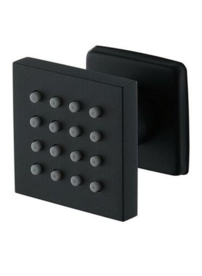OR OR  ARJ007 Brass Body Shower Rainfall Shower Body Jets 2 Inch-BLCK - Image 3