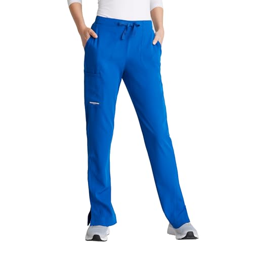 BARCO Skechers Vitality Charge Slim Fit Scrub Jogger for Women – New Royal, Mid-Rise, 4-Pocket Bottoms w/ 4-Way Stretch – Moisture Wicking, Quick-Shed, Anti-Static – Medium, Regular Fit - Image 1