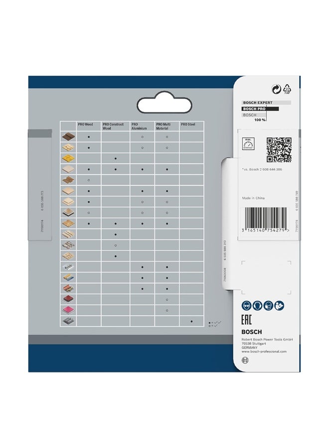 BOSCH 2608643071 20 Teeth 85 x 15 x 1.1mm 1 x Wood Circular Saw Blade - Image 5