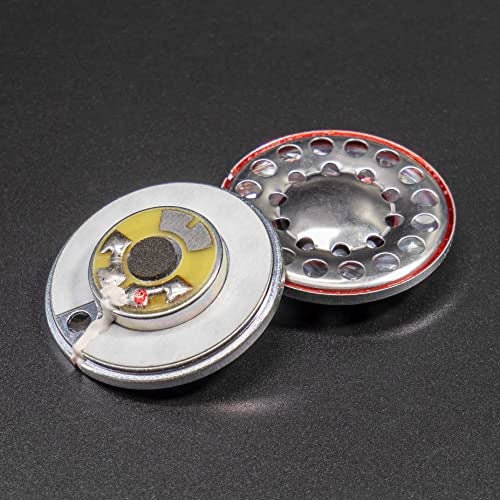 Voarmaks Headphone Speaker Driver - Deep Bass and Crystal Clarity - Compatible with Sony MDR 7506 V6 V7 CD700 CD900 Headphone - 40mm Diameter - 1 Pair Included - Image 2