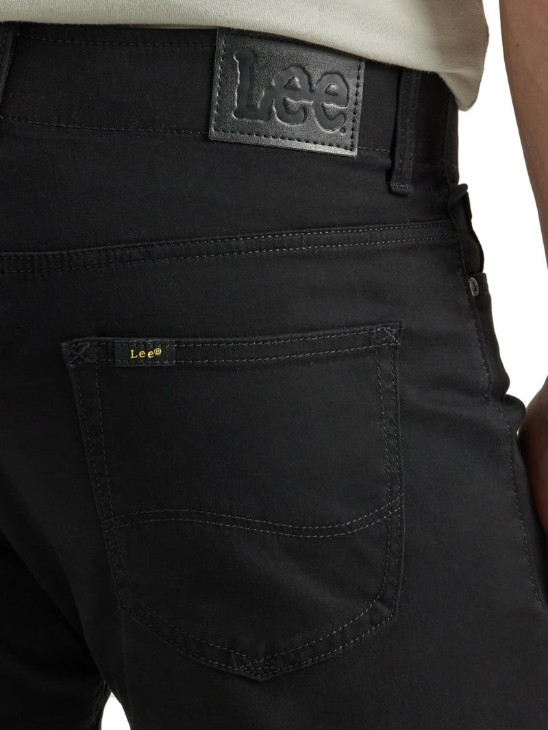 Lee Men's Extreme Motion Slim Straight Jean Black 33W x 32L - Image 4