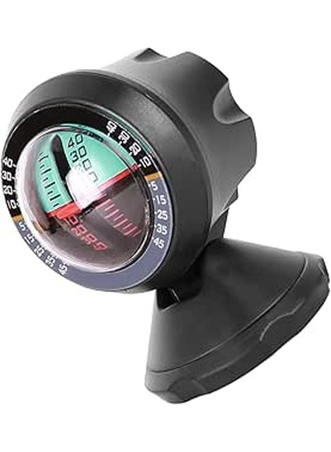Compact Vehicle Slope Gauge and Inclinometer for Driving Biking Boating Outdoor Use - Image 1