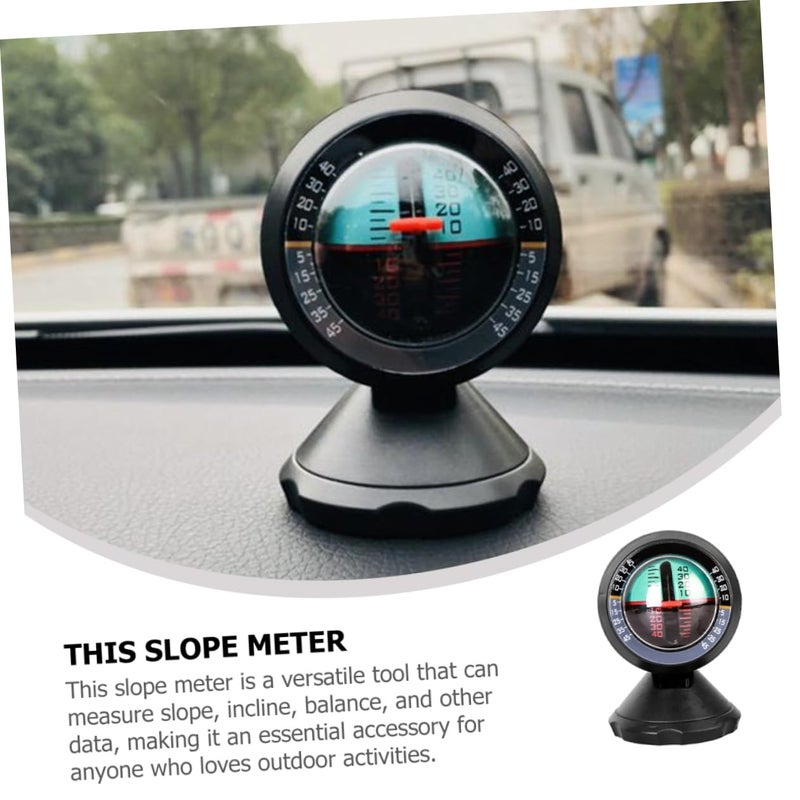 Compact Vehicle Slope Gauge and Inclinometer for Driving Biking Boating Outdoor Use - Image 4