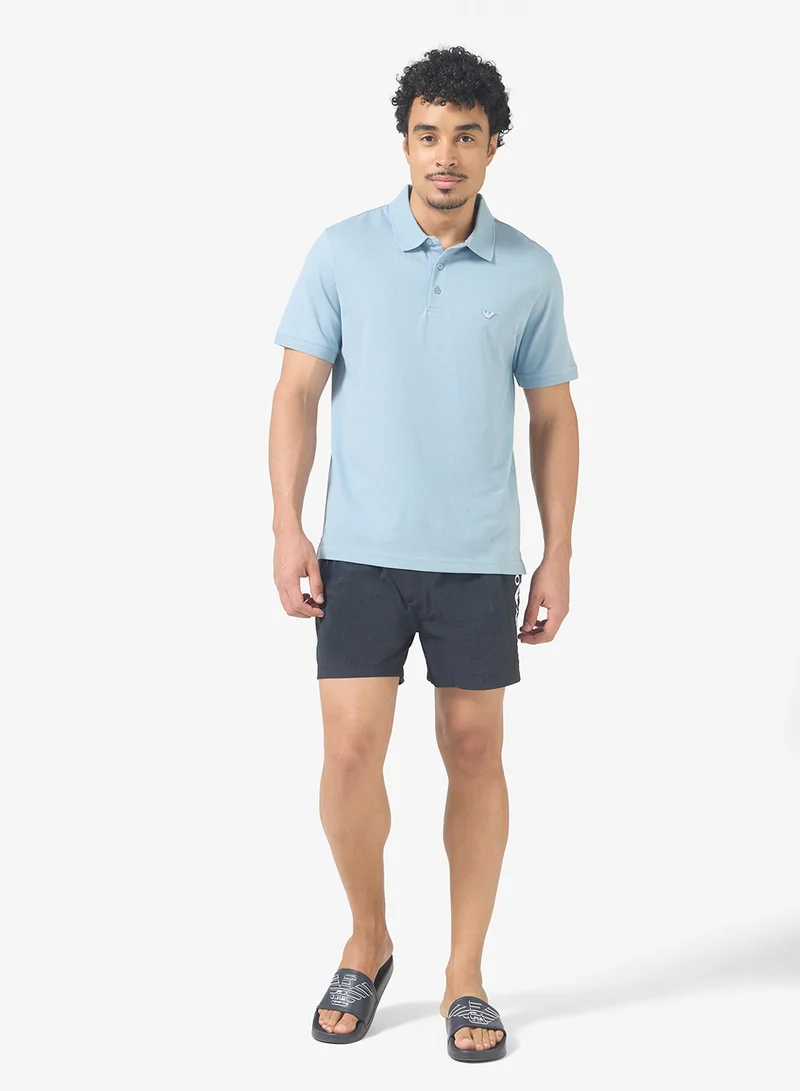 EMPORIO ARMANI  Essential Beachwear Polo for Men | Best Price UAE
