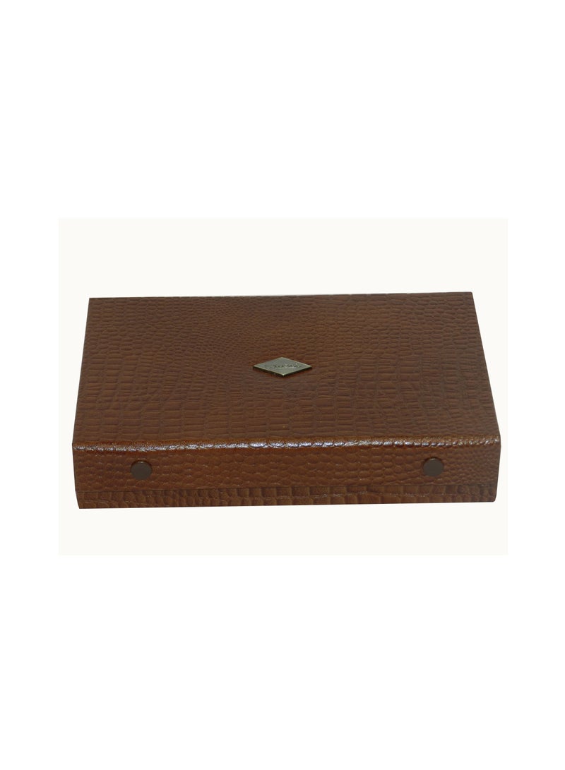 LAVERI LEATHER Laveri Jewellery Box Ring Necklace Earring Bracelet Storage Box Leather Multifunction Jewelry Organizer Box  - Image 5