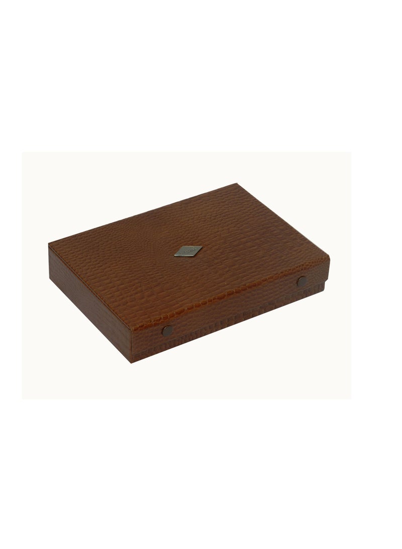 LAVERI LEATHER Laveri Jewellery Box Ring Necklace Earring Bracelet Storage Box Leather Multifunction Jewelry Organizer Box  - Image 2