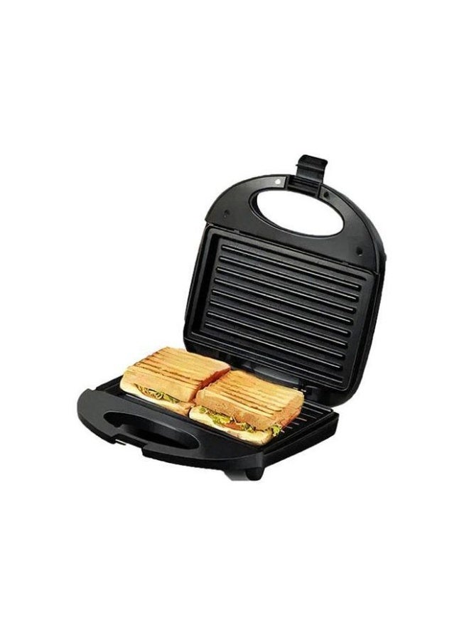SILVER CREST Sandwich Maker and Grill, Non-Stick Plate, Overheat Protection, 1000W - Image 2