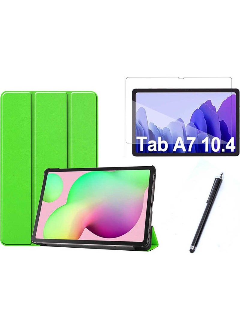 Nezih Case - Samsung Galaxy Tab A7 T500 Compatible Smart Cover Tablet Case + Screen Protector + Pen - Image 1