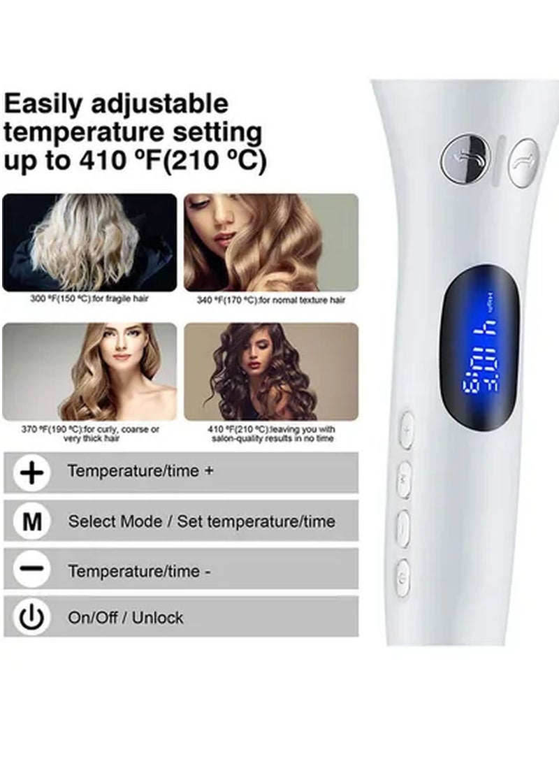 Hair Curler Rotating Crimper White 32x5cm