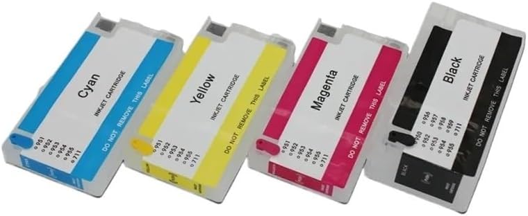 Auto Reset ARC Chip Empty Ink Cartridge KCMY Compatible with Officejet 7740 7730 7720 8210 8710 8720 8730 8740 Models - Image 2