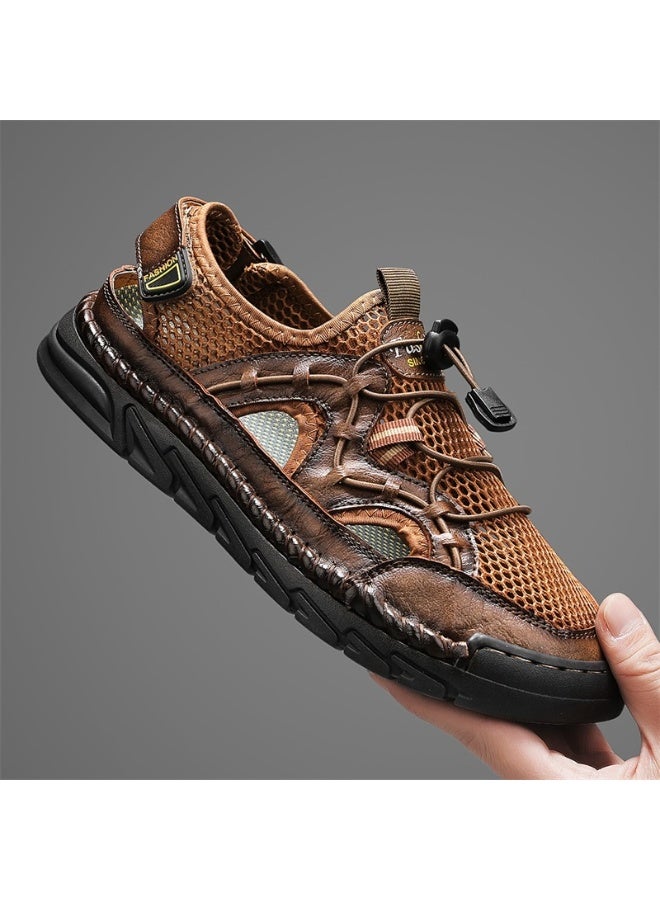 Men Fashion Big Size Summer Sport Sandals Beach Water Hiking Shoes Comfort Breathable Casual Non-slip Indoor Outdoor Sandal - Image 5