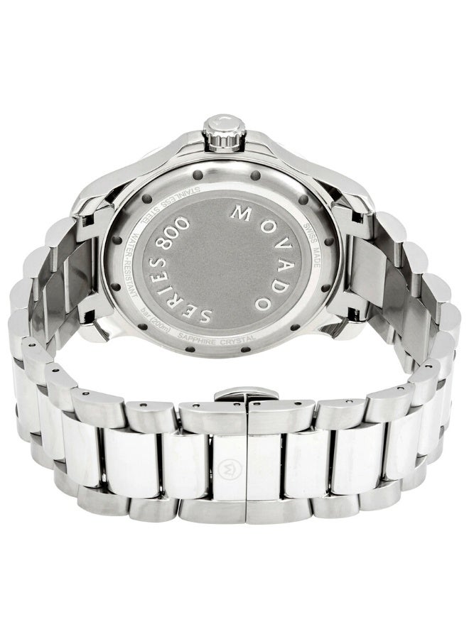 MOVADO BOLD Movado Series 800 Quartz Black Dial Pepsi Bezel Men's Watch - Image 3