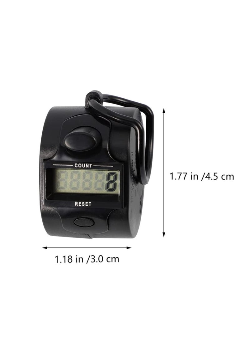 SYOSI - Digital Counter Sport Electronic Tally Counters Mini LCD Digital Display Portable Manual Electronic Digital Counter 5-Digit Digital Display for Knitting, Crochet, Coaching, Lap, Golf, Cargo Points - Image 1