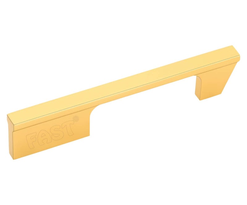 FAST CP501A Aluminium Gold Cabinet Pull Handles and Wardrobe Door Handle Pack of 2pcs (6 Inch) - Image 2