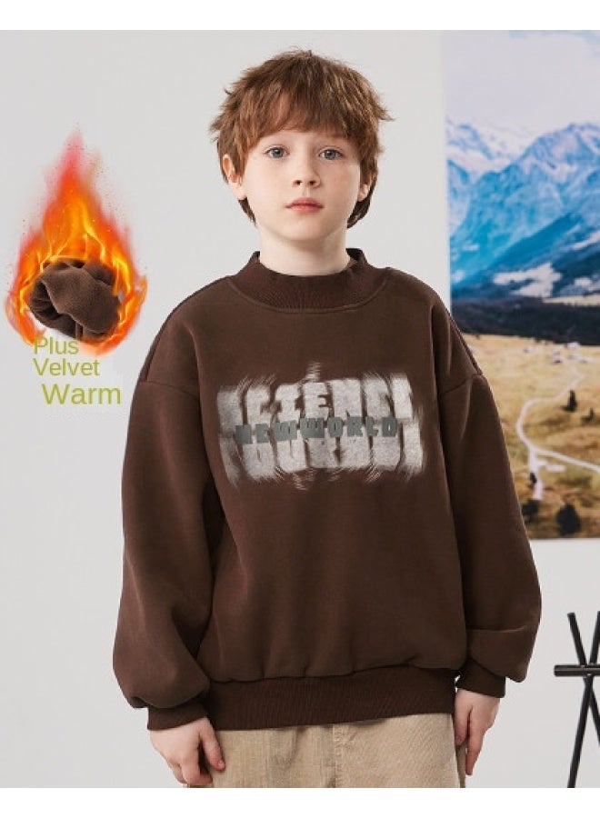 مكد هوديات مبطنة من الف fleece للرجال والنساء لفصلي الخريف والشتاء، ملابس داخلية دافئة ومغلقة للأطفال بأكمام طويلة، ملابس علوية للأطفال بمقاسات متوسطة وكبيرة - Image 1
