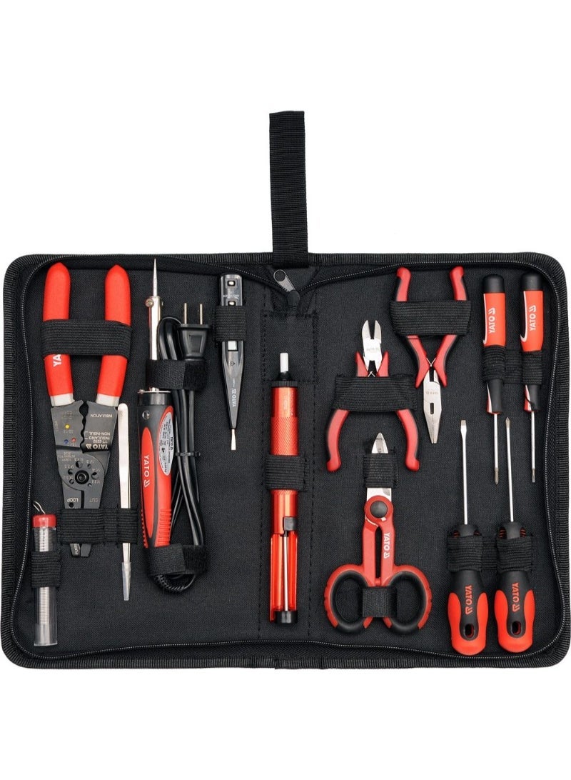 YATO Electrician Tool Set 13pcs in Pouch YT-39007