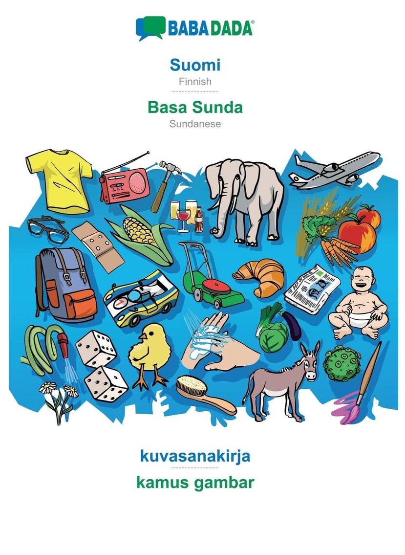 BABADADA, Suomi - Basa Sunda, kuvasanakirja - kamus gambar: Finnish - Sundanese, visual dictionary 