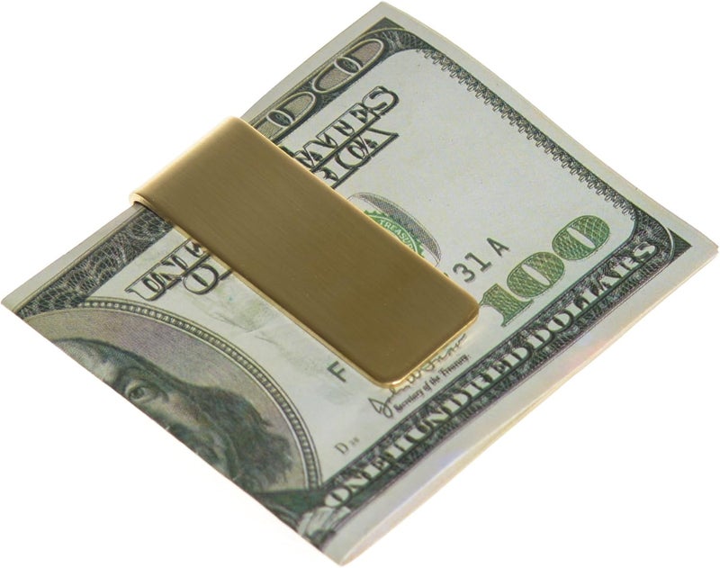 CKLT Creative Metal Money Clip,Handiness Wallet Credit Card Clip,Minimalist Front Pocket Wallet,Ideal Men's Boy's Gift - Image 2