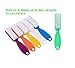 SQULIGT 6 Pcs Handle Grip Nail Brush, Nail Cleaning Brushes for Toes and Fingernail - Image 3