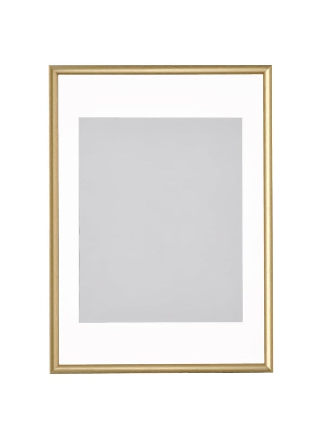 SILVERHÖJDEN Frame, gold-colour, 50x70 cm - Image 1