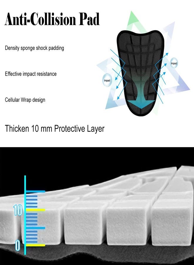 Luwint Children Volleyball Protective Padded Knee Brace + Arm Brace Sets (Medium/Black) - Image 3