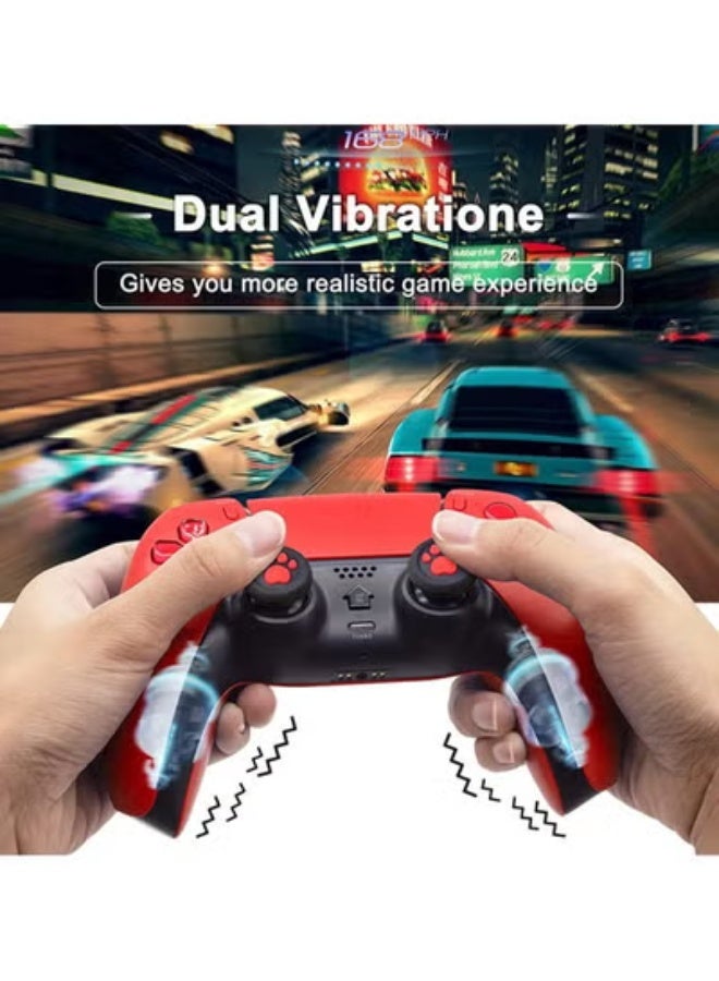 Wireless Controller for PS4 /Slim/Pro with Enhanced Dual Vibration/Analog Sticks/3.5mm Audio Jack/6-Axis Motion Sensor - Image 5