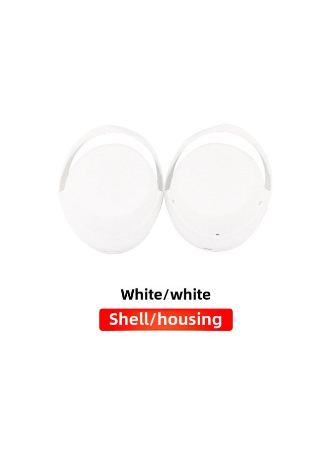 Suitable For SONY SONY WH-1000XM4 Ear Cap Head Beam Cover Skeleton Silicone Earmuffs Earplugs Protective Shell-Color:Shell White-Model:Sony WH-1000XM4 - Image 1