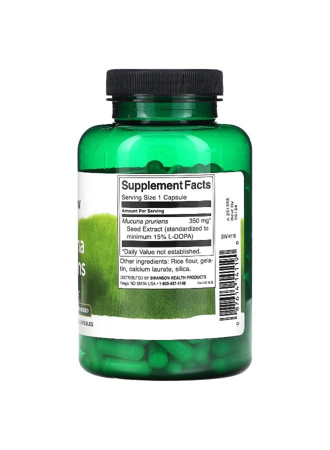 SWANSON سوانسون، موكونا بروينس، 350 ملغ، 200 كبسولة - Image 2