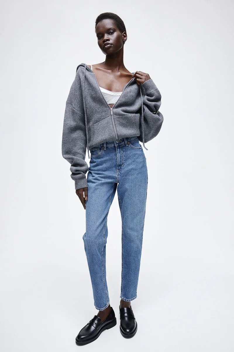 H&M Slim Mom High Ankle Jeans