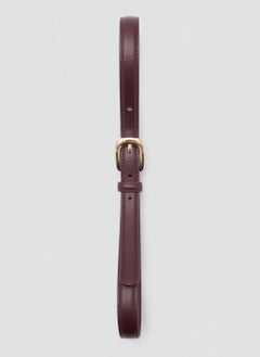 MANGO Skinny Leather-Effect Belt  - Image 2