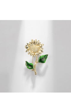 New Vintage Van Gogh Sunflower Brooch