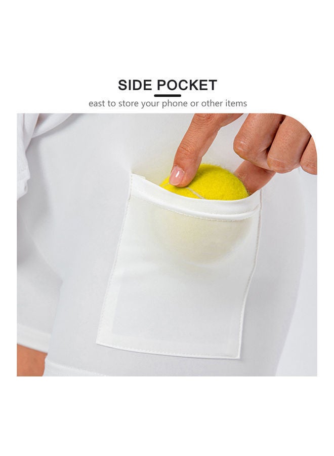 NIBEMINENT Women Sports and Tennis Skirt with Inner Shorts Pockets XS  - Image 5